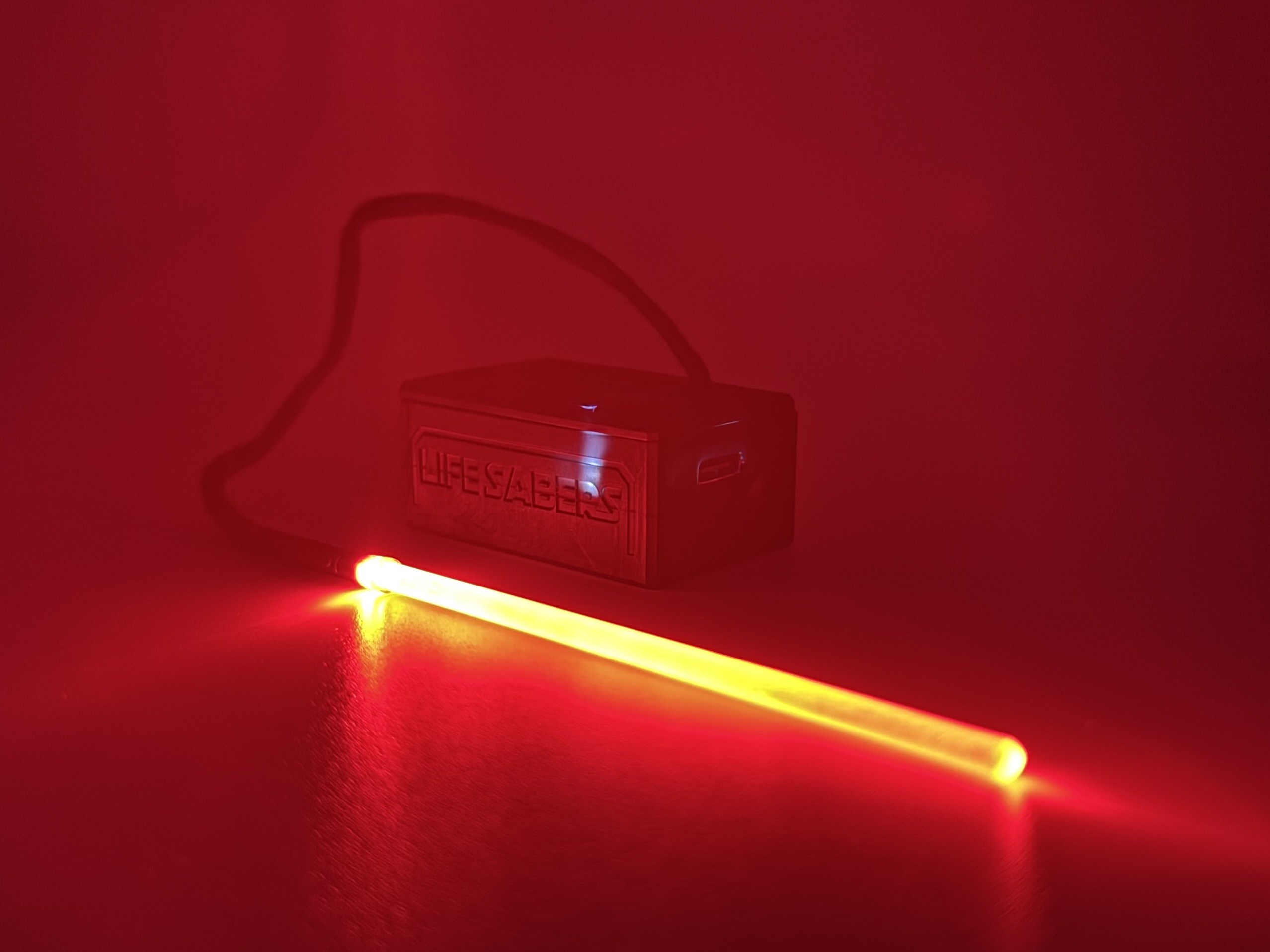 1:12 scale LED lightsaber